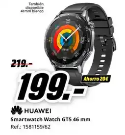 MediaMarkt HUAWEI Smartwatch Watch GT5 46 mm oferta