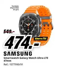 MediaMarkt SAMSUNG Smartwatch Galaxy Watch Ultra LTE 47mm oferta