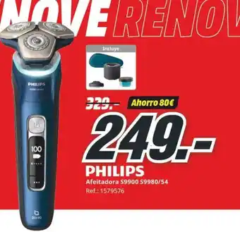 MediaMarkt PHILIPS Afeitadora S9900 59980/54 oferta