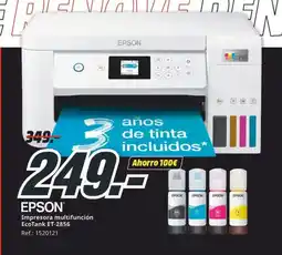MediaMarkt EPSON Impresora multifunción EcoTank ET-2856 oferta