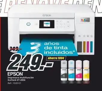 MediaMarkt EPSON Impresora multifunción EcoTank ET-2856 oferta