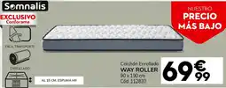 Conforama Colchón enrollado way roller 90 x 190 cm. oferta