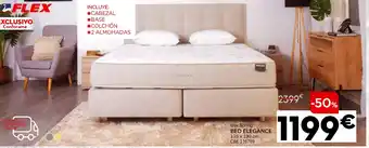 Conforama FLEX Box spring bed elegance 135 x 190 cm. oferta