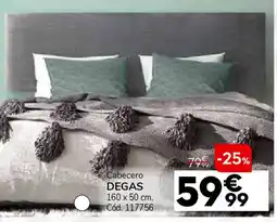 Conforama Cabecero degas 160 x 50 cm oferta
