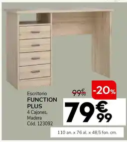 Conforama Escritorio function plus oferta