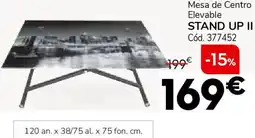 Conforama Mesa de centro elevable stand up ii oferta