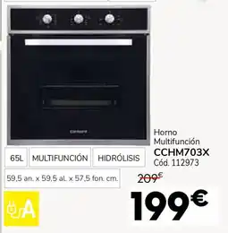 Conforama Horno multifunción cchm703x oferta