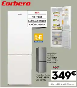 Conforama CORBERO Disponible en Inox CCH324EX oferta