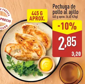 ALDI Pechuga de pollo al ajillo oferta