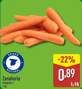 ALDI Zanahoria oferta