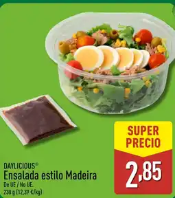 ALDI DAYLICIOUS Ensalada estilo Madeira oferta
