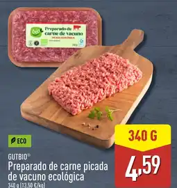 ALDI GUTBIO® Preparado de carne picada de vacuno ecológica oferta
