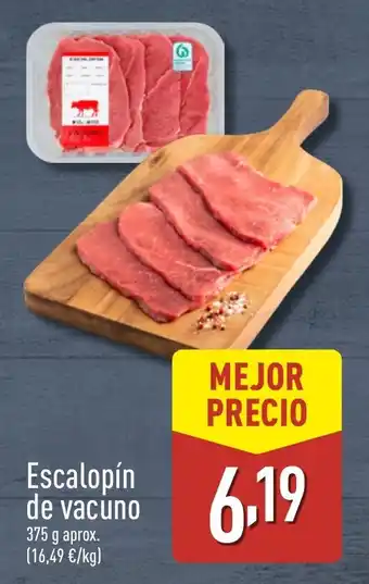 ALDI Escalopín de vacuno oferta