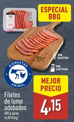 ALDI Filetes de lomo adobados oferta