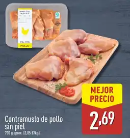 ALDI Contramuslo de pollo sin piel oferta