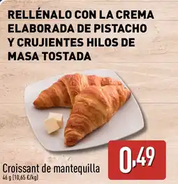 ALDI Croissant de mantequilla oferta