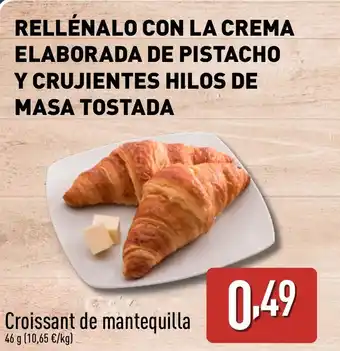 ALDI Croissant de mantequilla oferta