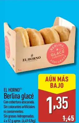 ALDI EL HORNO® Berlina glacé oferta