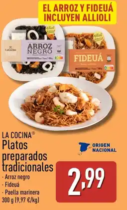 ALDI LA COCINA® Platos preparados tradicionales oferta