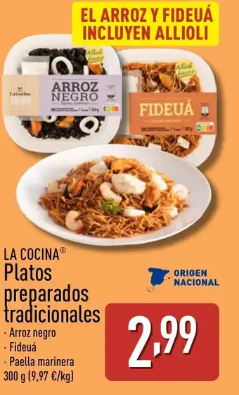 ALDI LA COCINA® Platos preparados tradicionales oferta