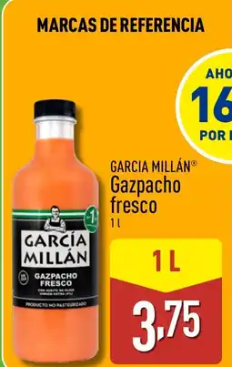 ALDI GARCIA MILLÁNⓇ Gazpacho fresco oferta
