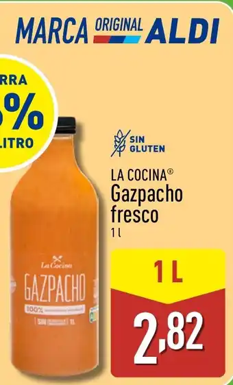 ALDI LA COCINA Gazpacho fresco oferta
