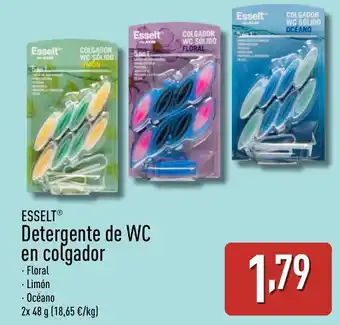 ALDI ESSELT Detergente de WC en colgador oferta
