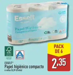 ALDI ESSELT Papel higiénico compacto oferta
