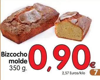 Alimerka Bizcocho molde 350g oferta