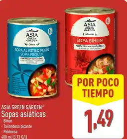ALDI ASIA GREEN GARDENⓇ Sopas asiáticas oferta
