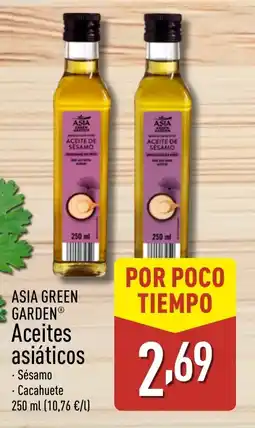 ALDI ASIA GREEN GARDEN Aceites asiáticos oferta