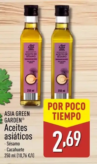 ALDI ASIA GREEN GARDEN Aceites asiáticos oferta