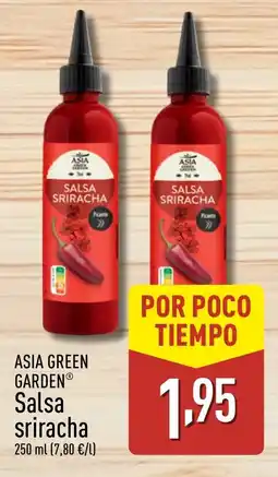 ALDI ASIA GREEN GARDEN Salsa sriracha oferta