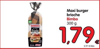 Alimerka Bimbo Maxi burger brioche 300g oferta