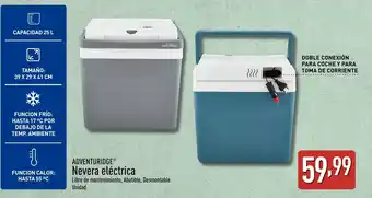 ALDI ADVENTURIDGE Nevera eléctrica oferta