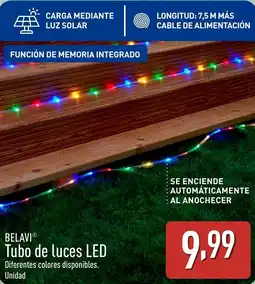 ALDI BELAVI Tubo de luces LED oferta