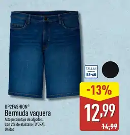 ALDI UP2FASHION Bermuda vaquera oferta