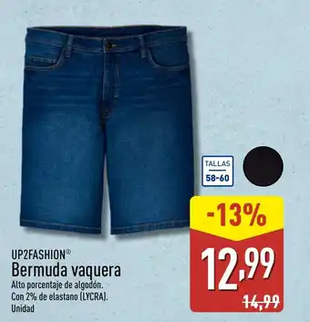 ALDI UP2FASHION Bermuda vaquera oferta