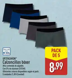 ALDI UP2FASHION Calzoncillos bóxer oferta