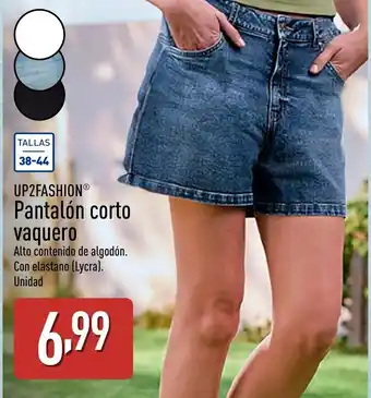 ALDI UP2FASHION Pantalón corto vaquero oferta