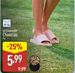 ALDI UP2FASHION Chanclas oferta
