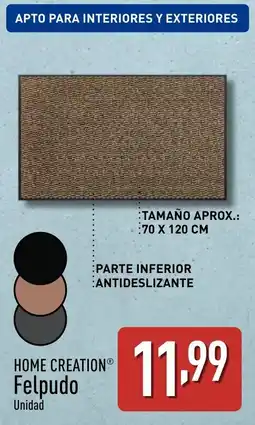 ALDI HOME CREATION Felpudo oferta