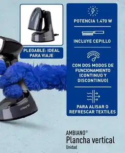 ALDI AMBIANO Plancha vertical oferta