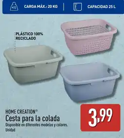 ALDI HOME CREATION Cesta para la colada oferta