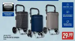 ALDI LIVE IN STYLE Carrito de la compra oferta