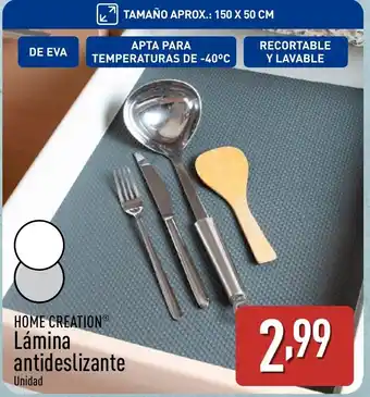 ALDI HOME CREATION Lámina antideslizante oferta