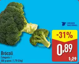 ALDI Brócoli oferta