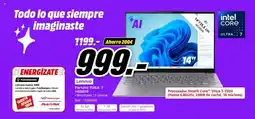 MediaMarkt LENOVO Portátil YOGA 7 14IMH9 oferta