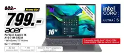 MediaMarkt ACER Portátil Aspire 16 A16-71M-58ZM oferta