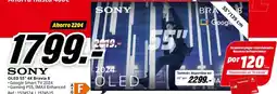 MediaMarkt SONY OLED 55" 4K Bravia 8 oferta